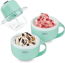 DASH My Mug Ice Cream Maker – Soft Serve Machine (Aqua)